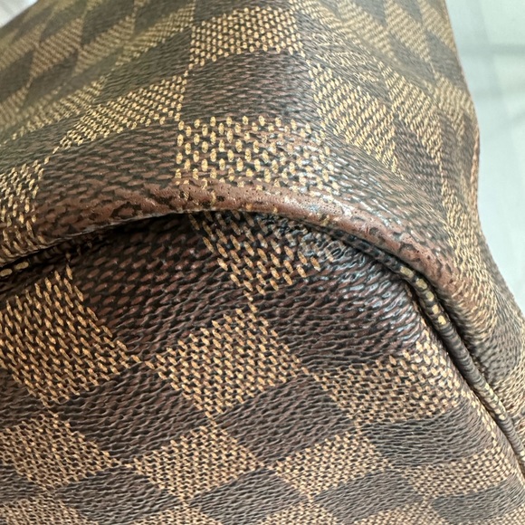 💙Auth Louis Vuitton Neverfull Damier Ebene Mm - Picture 8 of 10